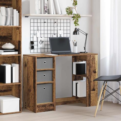 vidaXL Scrivania Legno vecchio 100 x 40 x 75 cm Legno multistrato