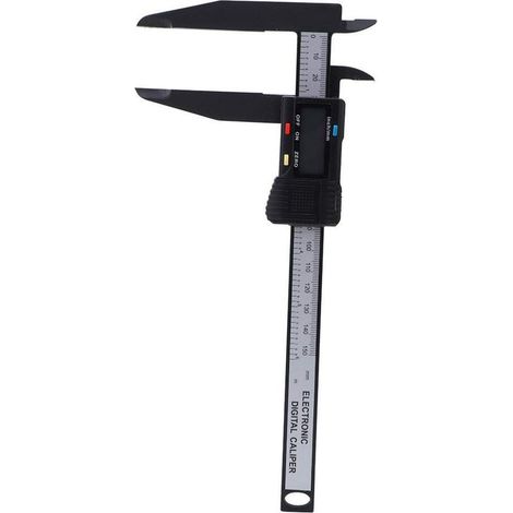 Pied à coulisse électronique numérique 150 mm / 300 mm, outil de mesure d'étriers avec outil de mesure à longue mâchoire, avec grand écran LCD, fonction d'arrêt automatique et pouces (1/5)