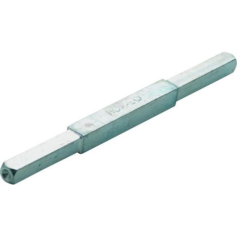 HOPPE® Vollvierkantstift, abgesetzt, Eisen 160 mm verzinkt (1/2)