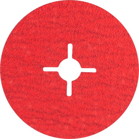 PFERD TOOLS Keramikkorn Fiberscheibe Ø 100mm CO-COOL60 für kühlen Schliff auf Edelstahl 25 Stk (1/4)