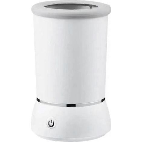 Laveuse de pattes pour animaux de compagnie, nettoyeur électrique automatique pour chiens, nettoyage rapide et silencieux, portable, avec coupelle blanche. (1/5)