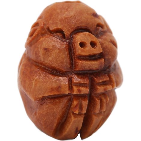Boule de massage main en bois, anti-stress, exercice santé polyvalent pour personnes âgées et employés de bureau, soulagement des tensions musculaires, outil de bien-être manuel. (1/5)