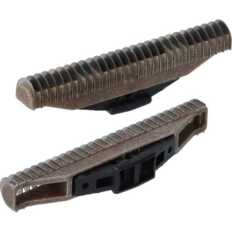 vhbw 2x Klingenblock kompatibel mit Remington RS7832, RS7866, RS7868, RS7876 Rasierer, Schwarz, Silber