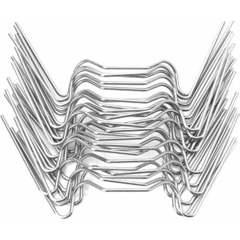 Clips de vitrage pour Serre de Jardin Inoxydable 50 pièces Fixation Plaque de polycarbonate Clips de Fixation Serre Pinces W (1/3)