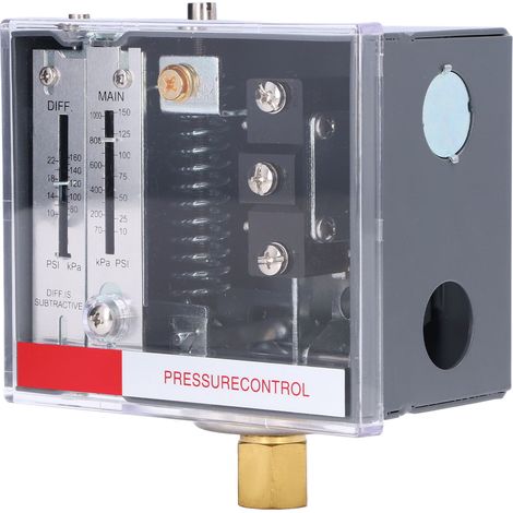 LEFOO Druckregler-Steuerschalter für Kessel und Wasserturm 225 psi NPT1/4‑18 SPDT LF56 (1/5)