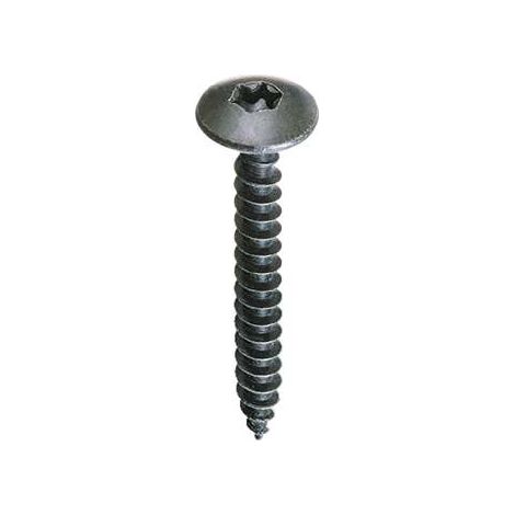 Viti truciolari Torx nere con collare 6,0 x 35 - 1 Kg.