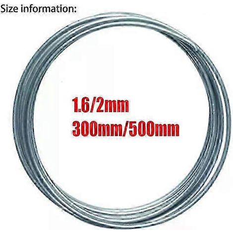 Baguettes de soudage 16 mm/2 mm, fil de soudage cuivre-aluminium-acier inoxydable, fil fourré, outil de soudage - JXLGV (1/5)