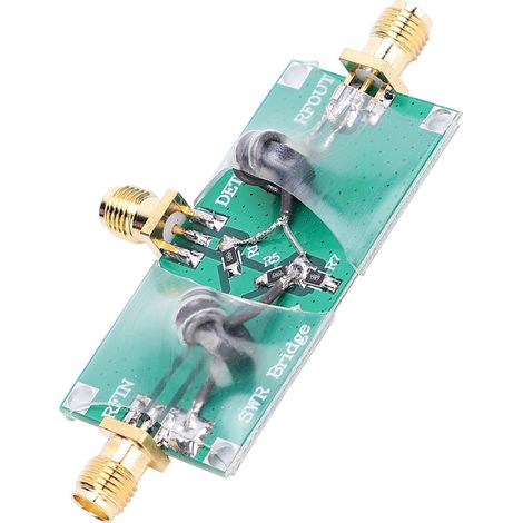 Pont à rapport d'ondes stationnaires RF, pont réfléchissant, capteur 10-3000 MHz, composants électroniques en plastique (1/5)
