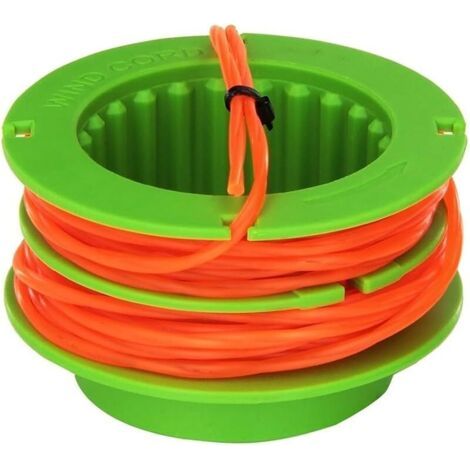 1 PCS Bobine de coupe-herbe AS1300, Compatible avec EGO ST1500/ST1500-S, mangeur de mauvaises herbes, alimentation automatique, double ligne torsadée (1/5)