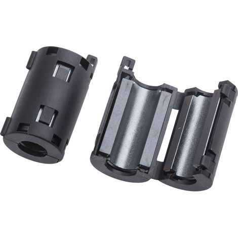 Manchon en ferrite à clipser, pour câble de diamètre 7mm, 110O (1/2)