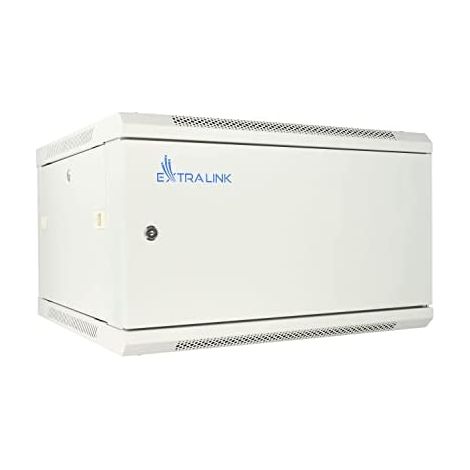 Extralink Armadio a muro rack 19 pollici 6U grigio