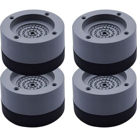 Tapis Anti-vibration - Universel - 4PCS - Diamètre 7cm - Hauteur 4cm - Stabilisateur Machine à Laver (1/4)
