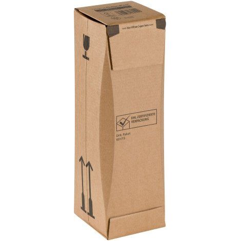 Carton d'expédition pour 1 bouteille - Lot de 10 (1/3)