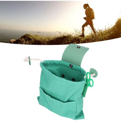 Sac de Cueille pour Camping et Randonnée - Poche de Rangement Porte-Équipement pour Fruits et Légumes en Plein Air - Accessoire de Survie en Forêt-KZQ (1/5)