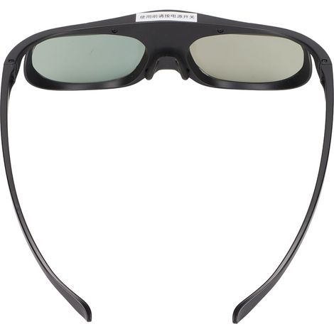 Lunettes 3D LCD 1080P avec Batterie Rechargeable, Angle Large 178°, Noir (1/5)