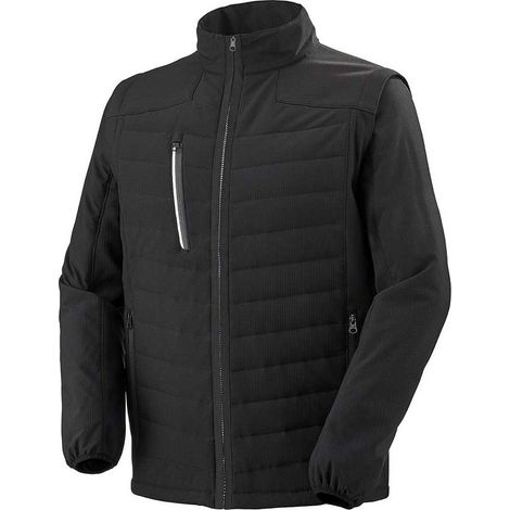 Veste hybride Carpates - Noir-9D12-3041-110-2XL - Cepovett (1/3)