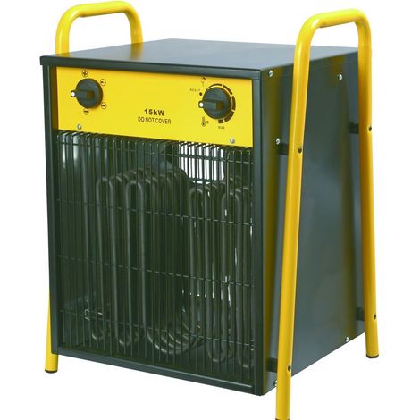 Radiateur soufflant industriel électrique 15 kW 400 V