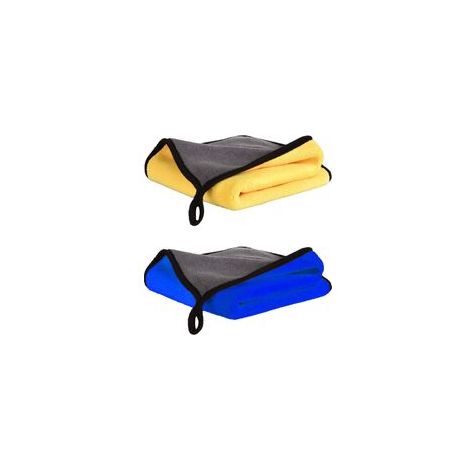 Mikrofasertuch zum Reinigen und Trocknen, hochsaugfähiges und strapazierfähiges Poliertuch für Auto oder Haushalt, 30 x 40 cm (2 Stück) - Crezuo (1/5)