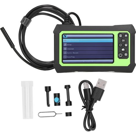 Endoscope d'inspection numérique 1920X1080P, caméra ABS professionnelle avec écran d'affichage pour Pipeline (1/5)
