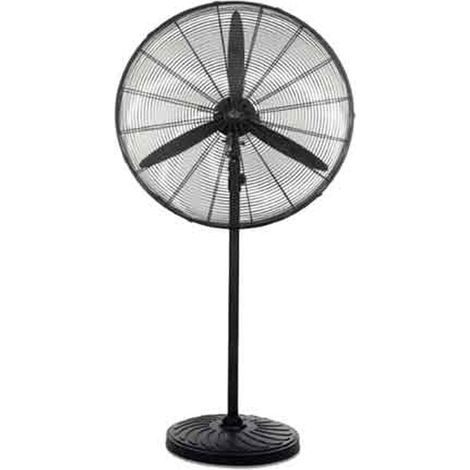 Ventilateur sur pied 130W – Alimentation secteur – Hauteur 160 cm – 3 vitesses – Noir – DCG Eltronic VE1960