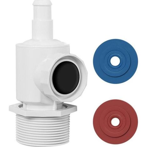 Raccord de tuyau de piscine,Compatible avec Polaris Zodiac 380, 280, 180 - Pièce de Rechange pour Nettoyeur de Piscine - Raccord Mural Universel - Pièce d'assemblage