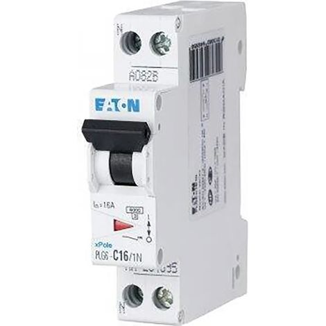 Interruttore Eaton ph+n 10A 6kA tipo C