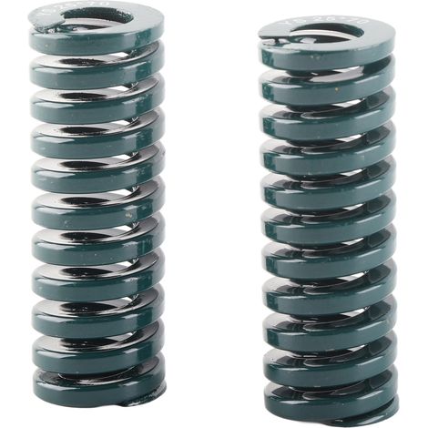 2 pièces OD 25 mm ID 12,5 mm Moule à charge lourde Vert ressort (TH2570 mm) (1/5)