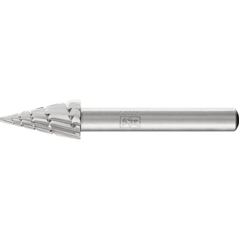 PFERD TOOLS HSS Frässtift Spitzkegelform G Ø 10x20mm Schaft-Ø 6 mm Z 2 universal mittel Spanbrecher (1/2)