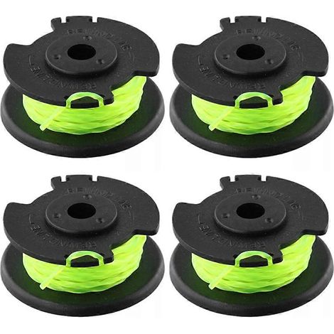 I4O 4 peças para RYOBI RLT36B33, RY36LT33A, 0 36V, carretéis de fio de nylon para aparador de grama D9O (1/5)
