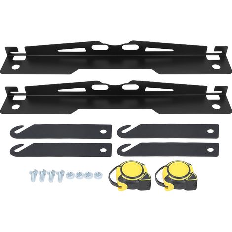 Kit d'Alignement Roues avec 2 Rubans Mesure + Barres Extension en Alliage Acier pour Véhicules (1/5)