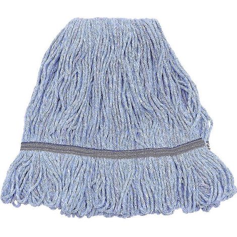 pièce de lingette de balai en coton absorbant l'eau, accessoire de nettoyage durable pour la maison, usage quotidien (bleu) (1/3)