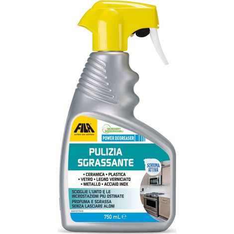 Fila power degreaser pulizia sgrassante 750 ml per pulizia superfici (1/5)