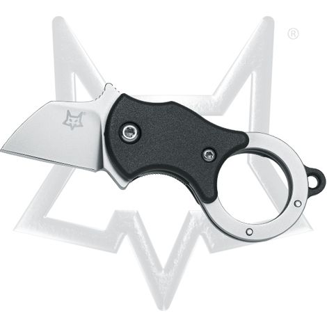 Fox mini-ta pliage. Nylon en nylon Hndl-1.4116 Inax st. Hydro noire. Blld