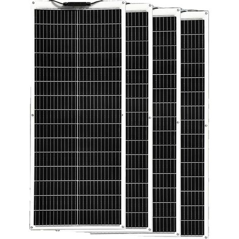 Kit de panneaux solaires, haute efficacité, design flexible, Panneau solaire 400W (1/2)
