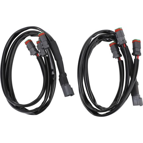 Adaptateur de faisceau de câbles DT, connecteur haute puissance résistant à la chaleur pour barre lumineuse LED 3 en 1, 2 pièces. (1/5)