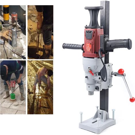 2200W Kernbohrgerät Kernbohrmaschine Diamant Kernbohrgerät Nass Trocken Bohren (1/5)