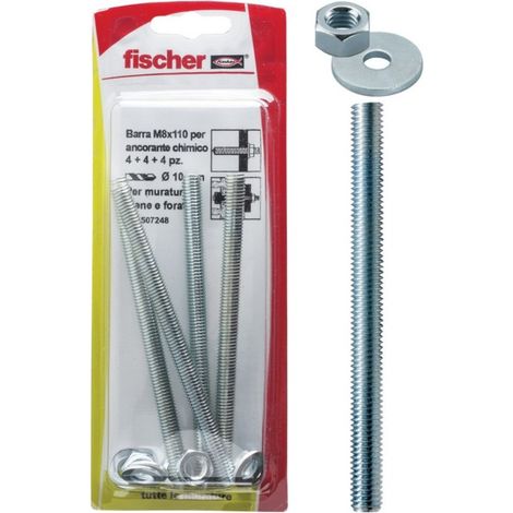 Barre acciaio fis gs m 6x110 k - fischer