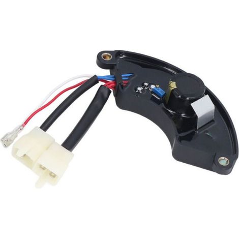 Régulateur De Tension - Pour Générateur Triphasé 5 À 6,5 Kw - 380 V - 8 Fils - ABS - 1 Pièce (1/4)
