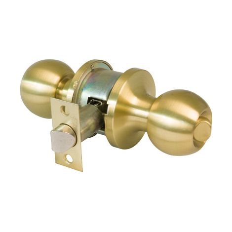 Runder Knopf, Messing matt, Mod. 612 11131 Freund (1/2)