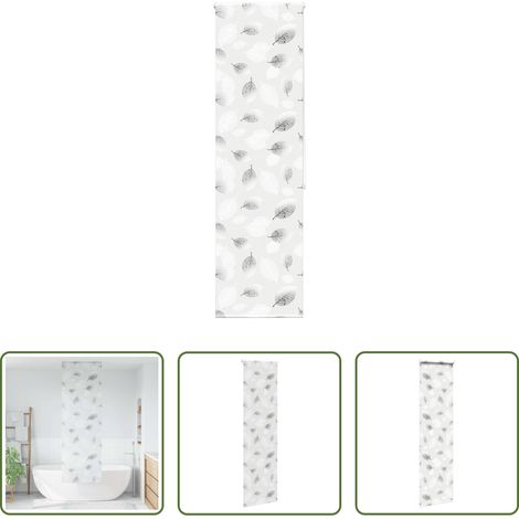 vidaXL Salle de bain - Store enrouleur de douche 70x240 cm largeur du tissu 66 cm (1/5)
