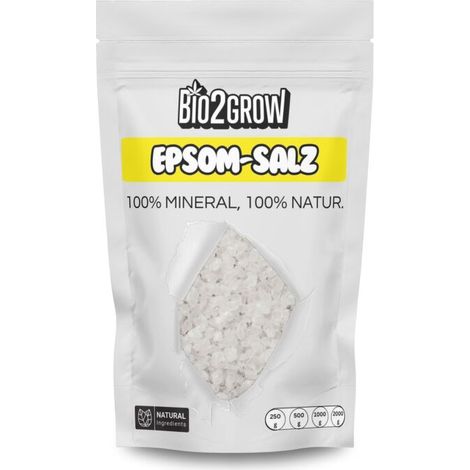 Bio2Grow Epsom-Salz 500 Gramm – Magnesiumsulfat Pflanzenstärkung (1/5)