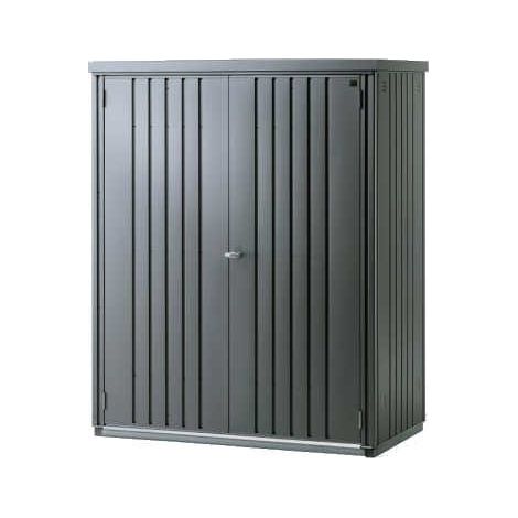 Biohort Armadio per attrezzi Misura 150 grigio scuro metallizzato 155x83 cm