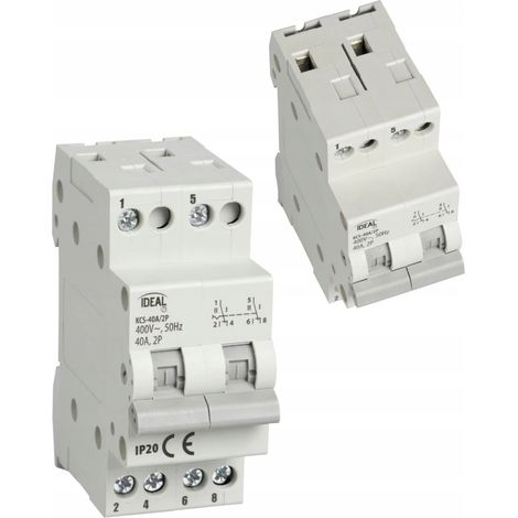 Interrupteur Kanlux kcs-40a 40A IP20 (1/3)