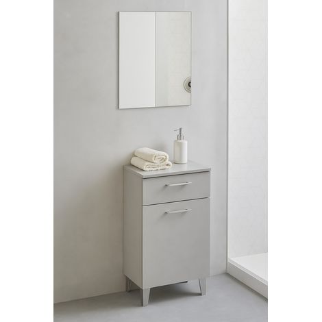 BASE IRIS 1 ANTA 45X34X84H GRIGIO CALCE. (1/3)