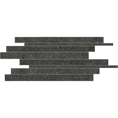 Parement carrelage effet Pierre Calcaire Gris Carbone 60x30x0,9 cm Domella (vendu par carton de 0,72 m²) - RO'MA CARRELAGE