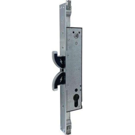 SERRATURA MONTANTE INFILARE 2143 HOOKS SECUREMME - B.Q INOX F.MM 30 F.SAGOM M1 TRIPL+SCR+Q8 E.MM 30 - 1 pezzo