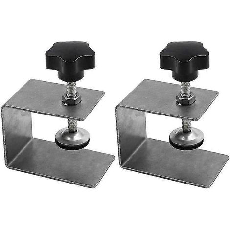 2 pièces - Gabarit de fixation pour façade de tiroir en acier inoxydable (1/5)