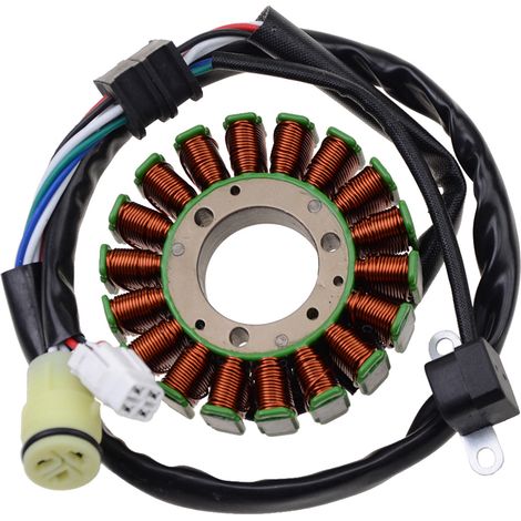 Spare parts for magneto stator coils for Yamaha WR450F motorcycles (2007-2011) and motocross generator magneto coil assemblies.--DTEKGAZ