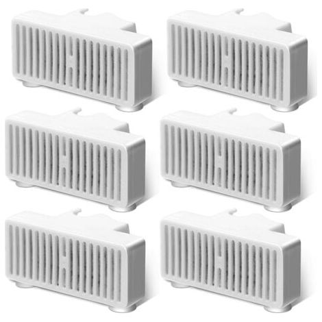(6pcs)Filtres en Forme de T de Rechange pour Fontaine à Eau pour Animaux de Compagnie Pioneer Pet Drinking Fountain (1/5)