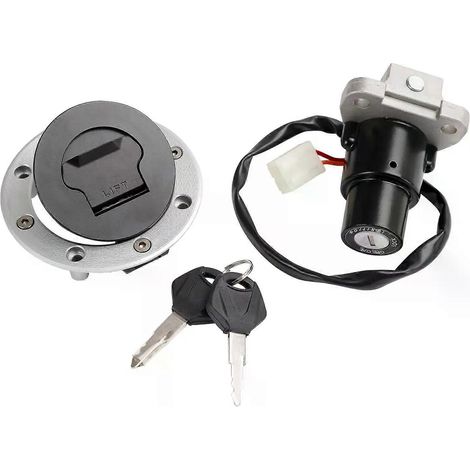 Contacteur à clé et bouchon de réservoir d'essence pour Hyosung GT650R, GT650S, GT250R et GD250R (1/5)